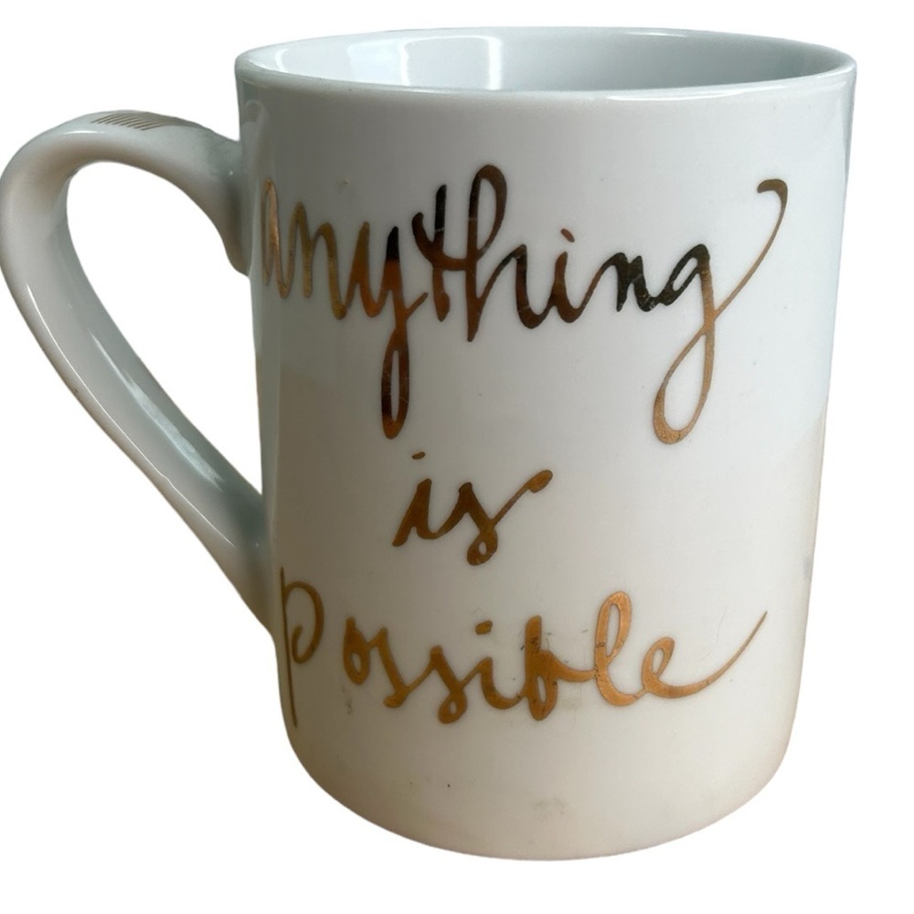 Prima Design “Anything Is Possible” Coffee Tea Cocoa Cup Mug Inspirational Gift - Picture 4 of 8